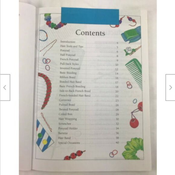 Easy Braids Barrettes  Bows Kids Can Press 1997 Judy Ann Sadler English French - Picture 3 of 4